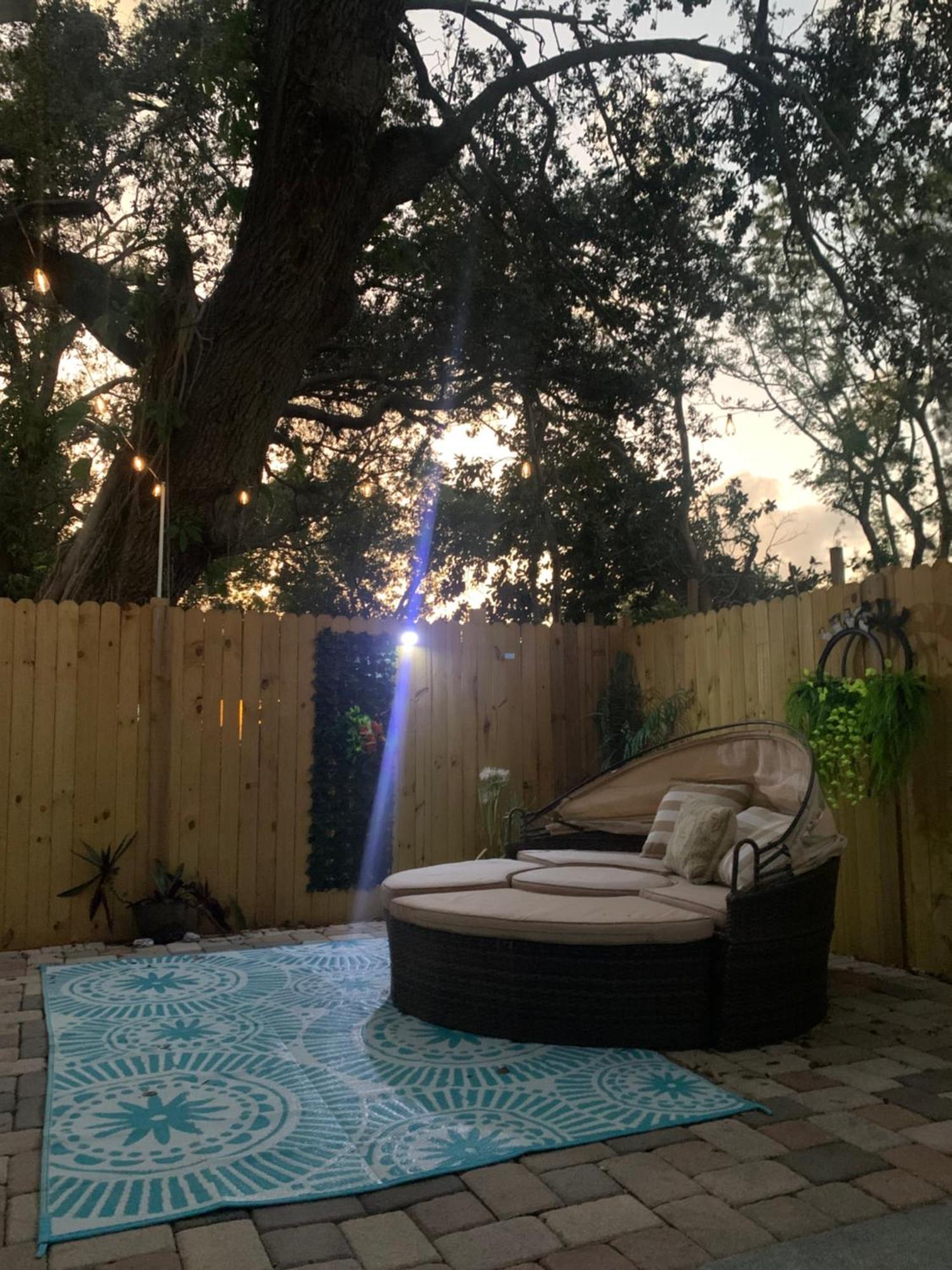 Mini Studio: 10 Min/Siesta Key/Private Entrance/ Sarasota Eksteriør bilde